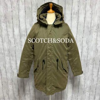 未使用 SCOTCH\u0026SODA スコッチアンドソーダ ミリタリー コート 120