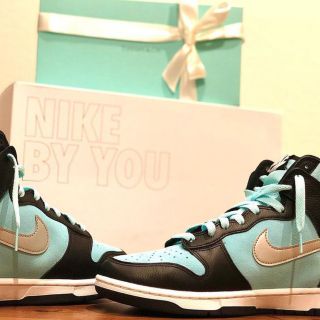 ナイキ(NIKE)のNIKE DUNK HIGH BY YOU Tiffany (スニーカー)