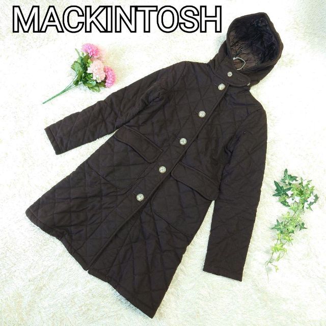 定番の冬ギフト MACKINTOSH キルティングフーデッドコート アウター