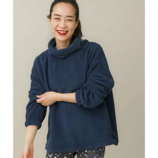 サニーレーベル(Sonny Label)の【ネイビー】SLAB Fleece Turtleneck Pullover(カットソー(長袖/七分))