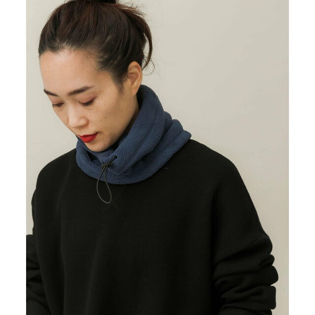 Sonny Label(サニーレーベル)の【ネイビー】SLAB Fleece Neckwarmer レディースのファッション小物(マフラー/ショール)の商品写真