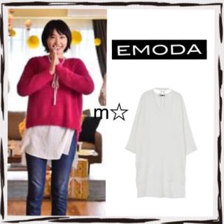 エモダ(EMODA)の逃げ恥 みくり着用 【新品】SHEER CHOKER TOP (シャツ/ブラウス(長袖/七分))