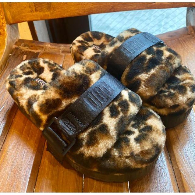 激レア✨22～22.5相当✨UGG✨Fluffita✨フラッフィータ✨レオパ柄✨