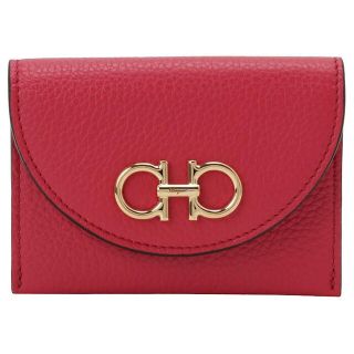 サルヴァトーレフェラガモ(Salvatore Ferragamo)のサルバトーレフェラガモ カードケース 220332 755090 009(名刺入れ/定期入れ)