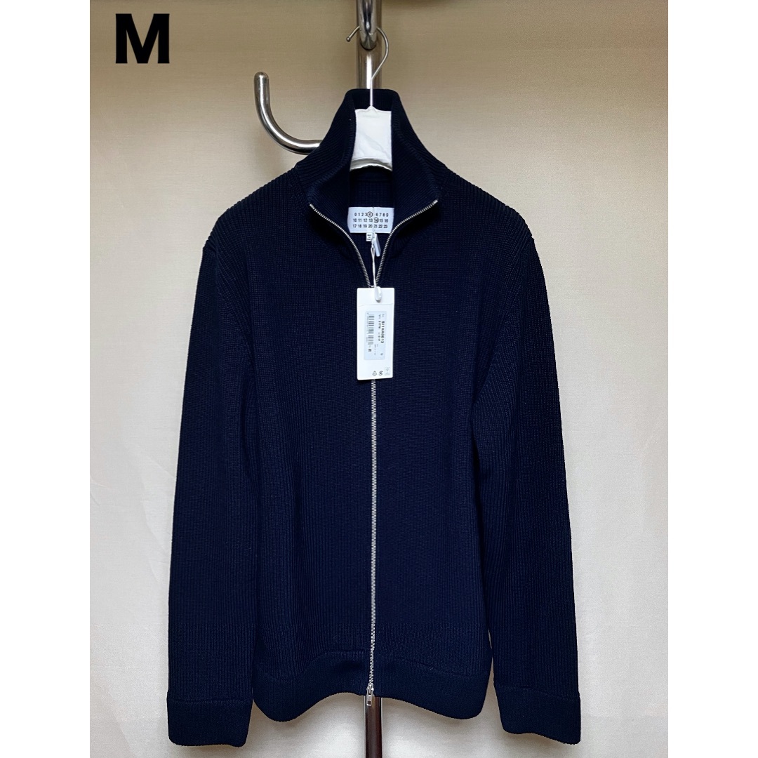 Maison Margiela（旧Maison Martin Margiela） - 新品 M 22aw マルジェラ ドライバーズニット 紺 3815