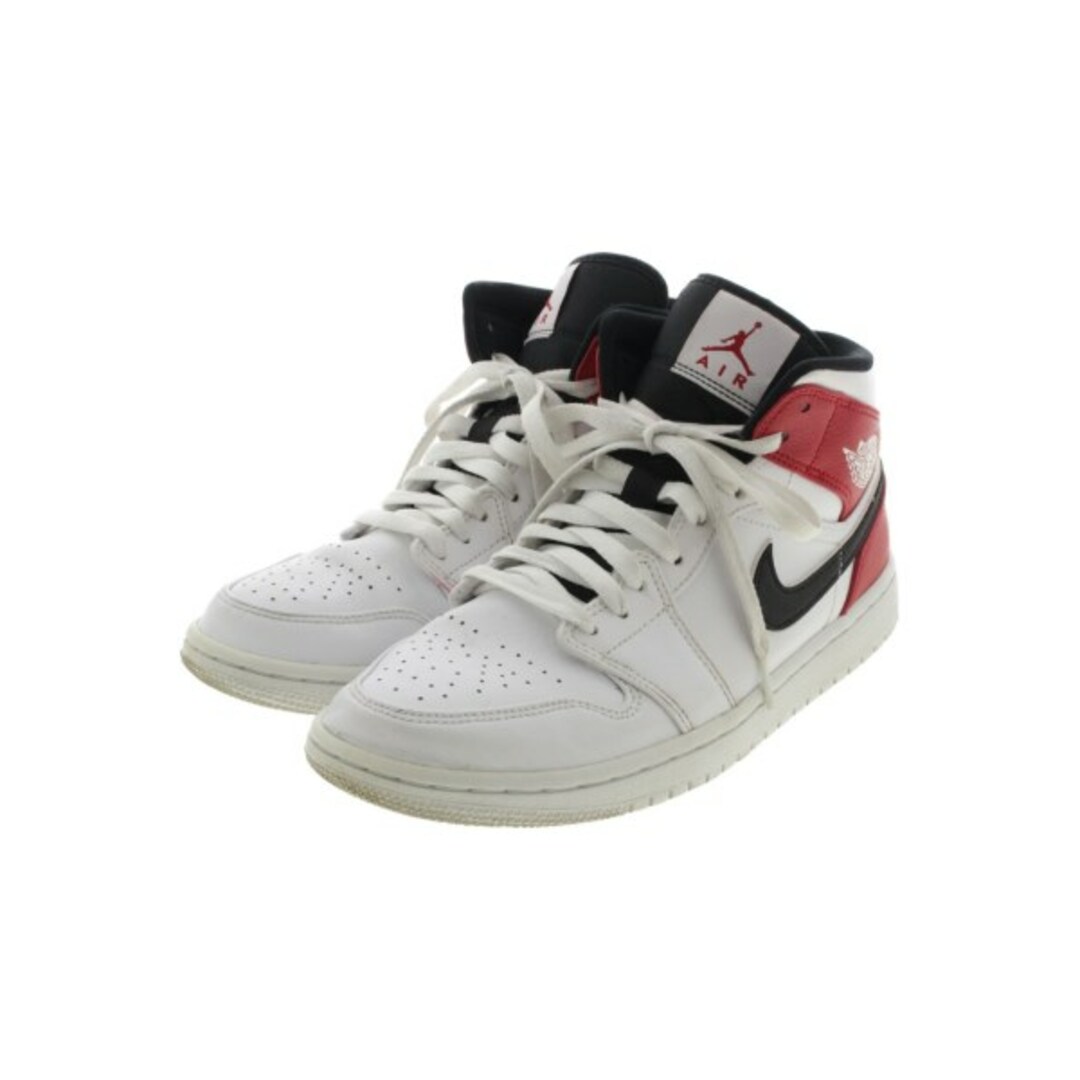 NIKE ナイキ スニーカー 26cm 白x赤x黒 スニーカー