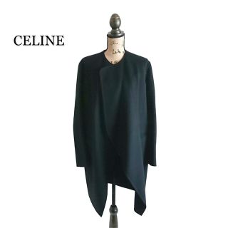 セリーヌ(celine)の高級 CELINE セリーヌ コート ブラック フィービー レディース(ロングコート)