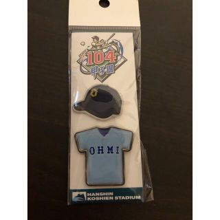 近江高校　甲子園　高校野球　ピンバッジ(記念品/関連グッズ)