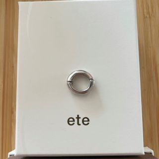 エテ(ete)のete シルバー　ハグカフ　イヤーカフ　片方だけ(イヤーカフ)