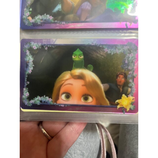 Disney(ディズニー)のカードシール☆ラプンツェル 6枚セット エンタメ/ホビーのアニメグッズ(カード)の商品写真