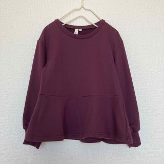 ラーゴム(LAGOM)のSamansa Mos2 Lagom/ラーゴム/ペプラムトレーナー(Tシャツ/カットソー)