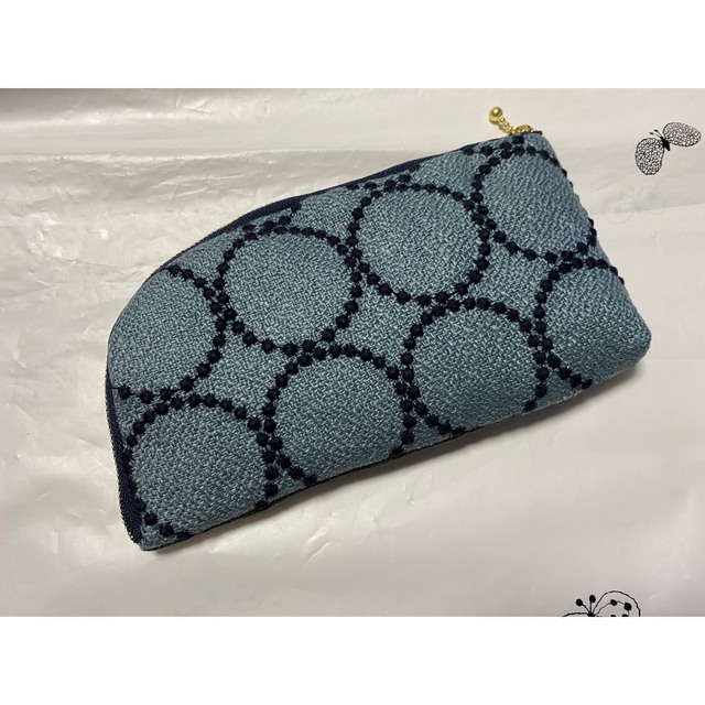 ミナペルホネン　ハンドメイド　財布 1