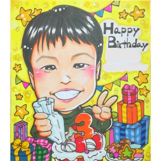 ☆似顔絵　オーダー☆ポップで明るく可愛い似顔絵描きます！お誕生日や記念日にぜひ♪(アート/写真)