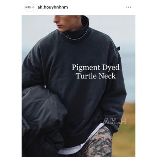 NAUTICA - NAUTICA Pigment Dyed Turtle Neck L/S Teeの通販｜ラクマ