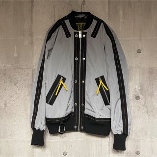 実質M【美品】68600円　DIESEL　袖羊革×メルトンウールボディスタジャン留まらず末永く愛用頂ける