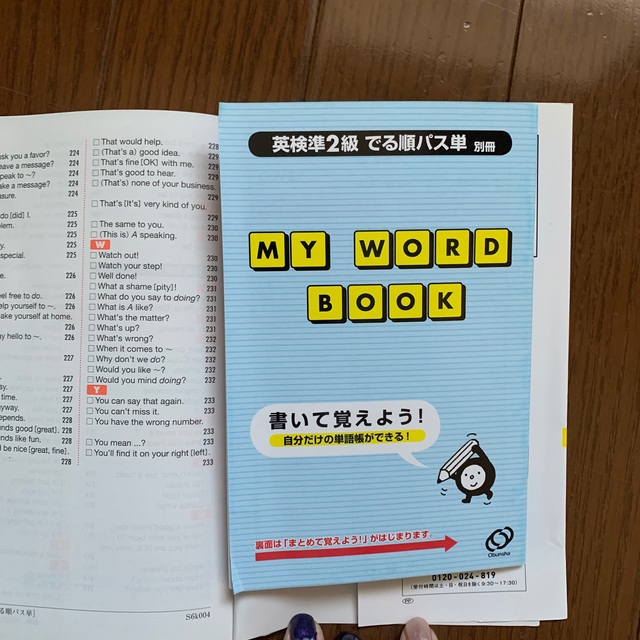 旺文社(オウブンシャ)のでる順パス単英検準２級 文部科学省後援 エンタメ/ホビーの本(その他)の商品写真