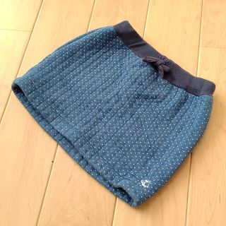 プチバトー(PETIT BATEAU)のPB ドットスカート 3ans(スカート)