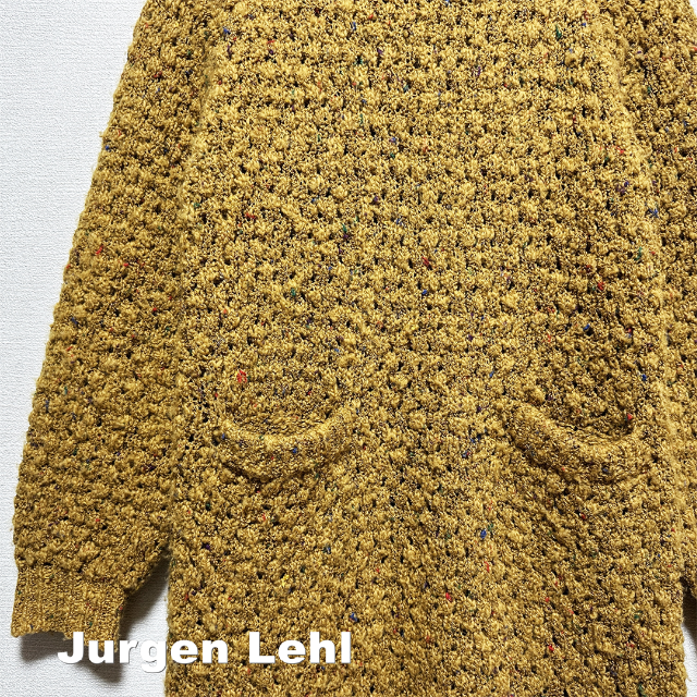 JURGEN LEHL ヨーガンレール ワンピース SIZE M 縞パッチワーク