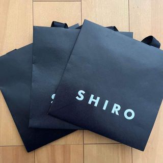 シロ(shiro)のSHIRO ショップ袋　ショッパー(ショップ袋)