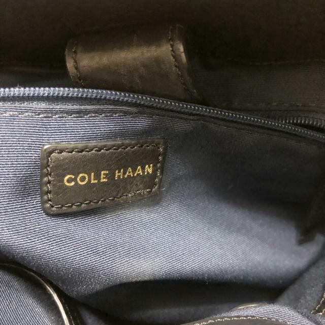 Cole Haan(コールハーン)のコールハーン トートバッグ - 黒 レザー レディースのバッグ(トートバッグ)の商品写真