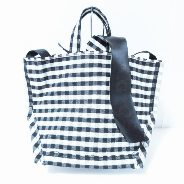 エバゴス トートバッグ新品同様  - 黒×白