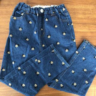 プティマイン(petit main)のpetit mainミッキーデニム120(パンツ/スパッツ)