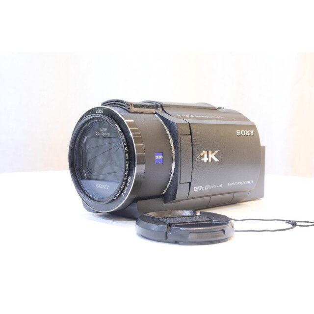 エッセンシャルコンフォート SONY FDR-AX45(黒) レンズ保護(MC