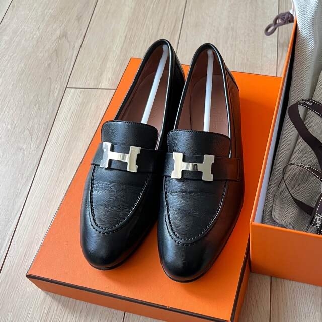 楽天 Hermes - HERMESエルメス モカシン パリ ローファー 2022