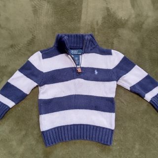 ポロラルフローレン(POLO RALPH LAUREN)のラルフローレン ジップアップセーター 18M(ニット)