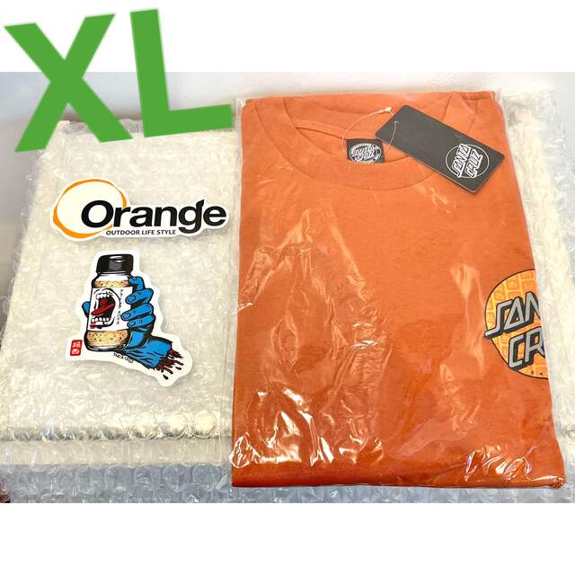 SANTA CRUZ x ほりにし x Orange コラボTシャツ XL メンズのトップス(Tシャツ/カットソー(半袖/袖なし))の商品写真