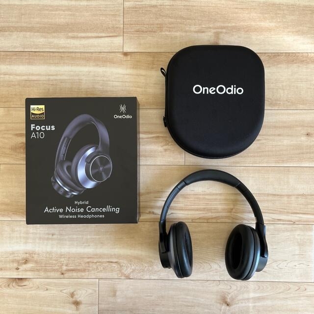 One Odio FocusA10 ワイアレス ノイズキャンセリングヘッドフォン スマホ/家電/カメラのオーディオ機器(ヘッドフォン/イヤフォン)の商品写真