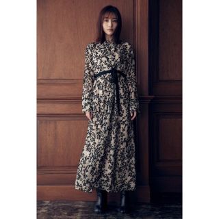 クラネ(CLANE)の２０日までの出品 ‼️CLANE×田中みな実　コラボ　フラワーワンピース(ロングワンピース/マキシワンピース)