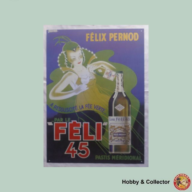 メタルポスター FELIX PERNOD FELI 45 ( #1880 )