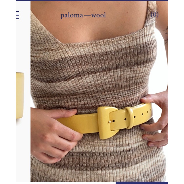 BEAUTY&YOUTH UNITED ARROWS(ビューティアンドユースユナイテッドアローズ)のPaloma Wool ベルト レディースのファッション小物(ベルト)の商品写真