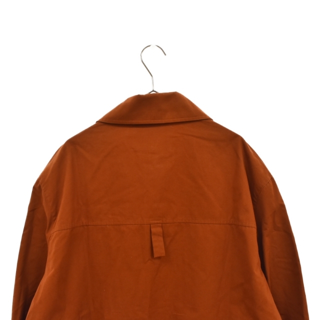 STUDIO NICHOLSON スタジオニコルソン 20AW WOOL PRINCE OF WALES LONGSLEEVE OVERSHIRT オーバーサイズシャツジャケット SNM-344 ブラウン 3