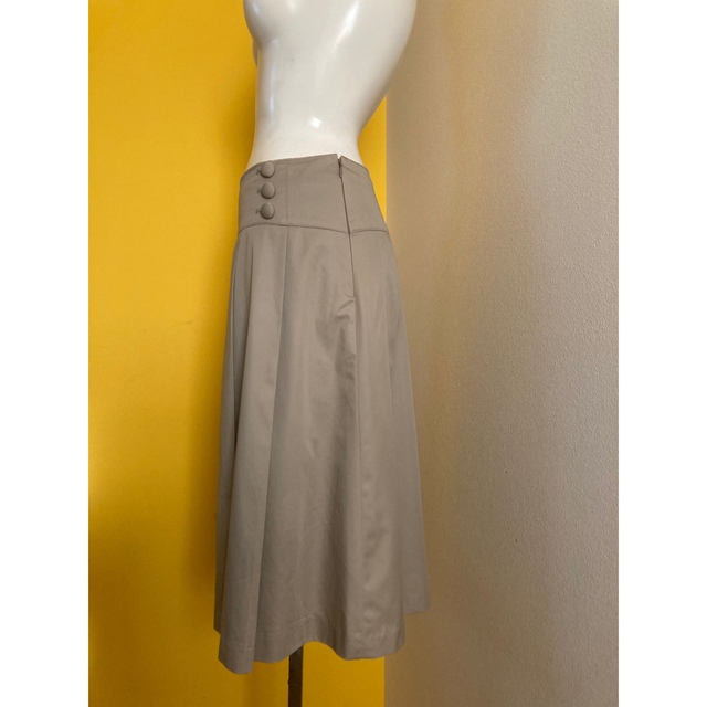 旭屋♪グレー♪スカート♪日本製 レディースのスカート(ひざ丈スカート)の商品写真