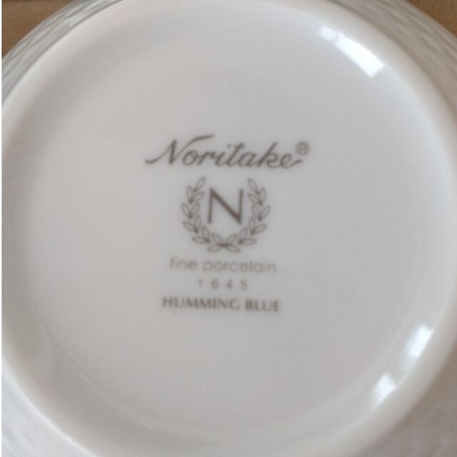 Noritake(ノリタケ)の週末値下げNoritakeハミングブルーボウル11cm４個 インテリア/住まい/日用品のキッチン/食器(食器)の商品写真