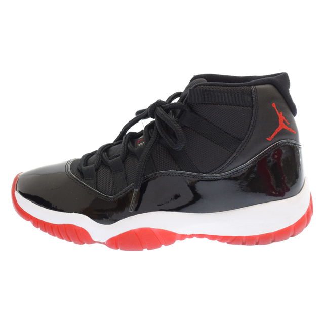 107センチ甲NIKE ナイキ AIR JORDAN 11 RETRO BRED エアジョーダン11 レトロ ブレッド ハイカットスニーカー US8.5 378037-061 レッド/ブラック