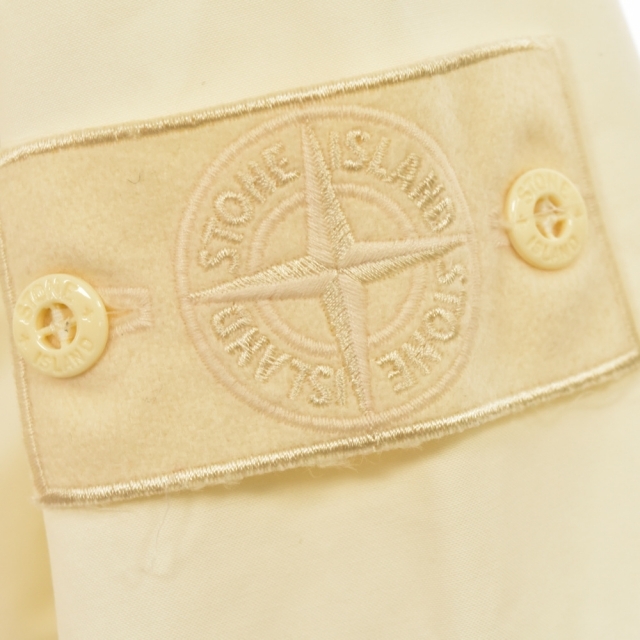 STONE ISLAND ストーンアイランド 18SS Tank Shield Ghost Piece タンクシェルド ゴーストピース ジップアップナイロンジャケット 6815427F1 ホワイト