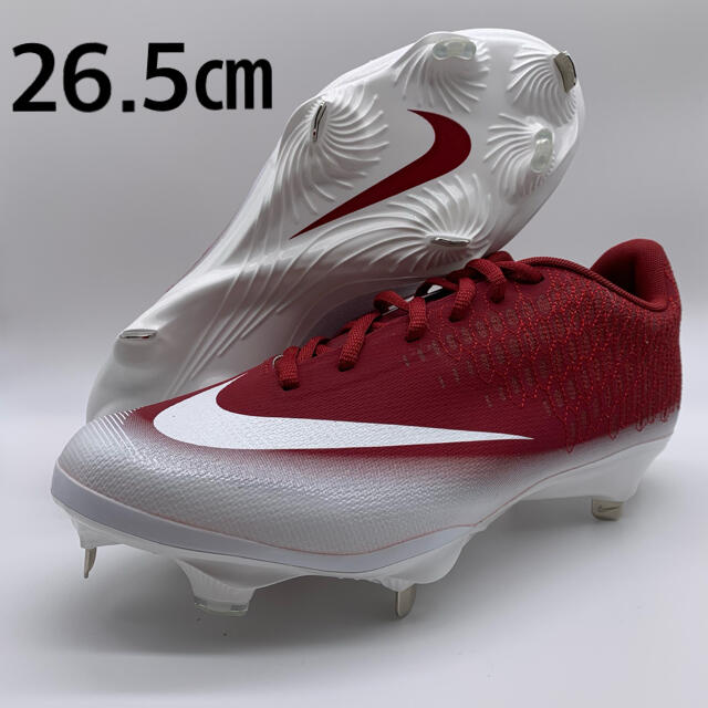 NIKE - 【日本未発売】NIKE 野球 スパイク レッド 赤 金具 26.5㎝の