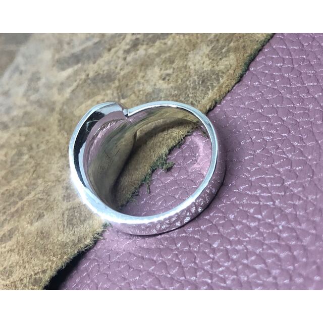スプーンリング逆甲丸silver925 誕生祝い　銀指輪　ヨーロッパ誕生祝いT6 メンズのアクセサリー(リング(指輪))の商品写真