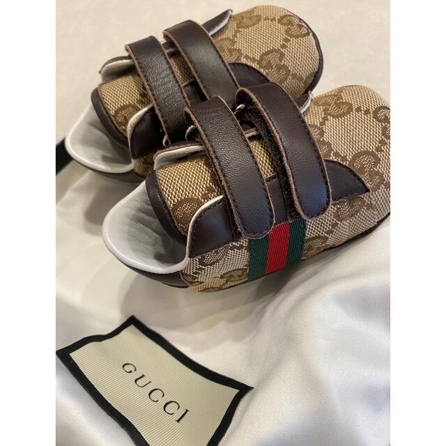 Gucci(グッチ)のグッチ　ベビーシューズ キッズ/ベビー/マタニティのベビー靴/シューズ(~14cm)(スニーカー)の商品写真