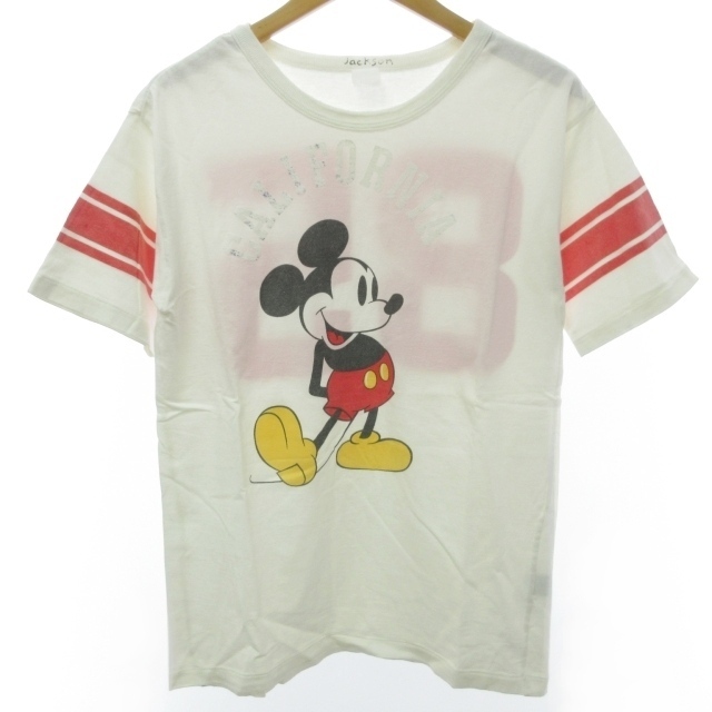 JACKSON MATISSE(ジャクソンマティス)のジャクソンマティス × ミッキー ディズニー コラボ 美品 Tシャツ L メンズのトップス(Tシャツ/カットソー(半袖/袖なし))の商品写真