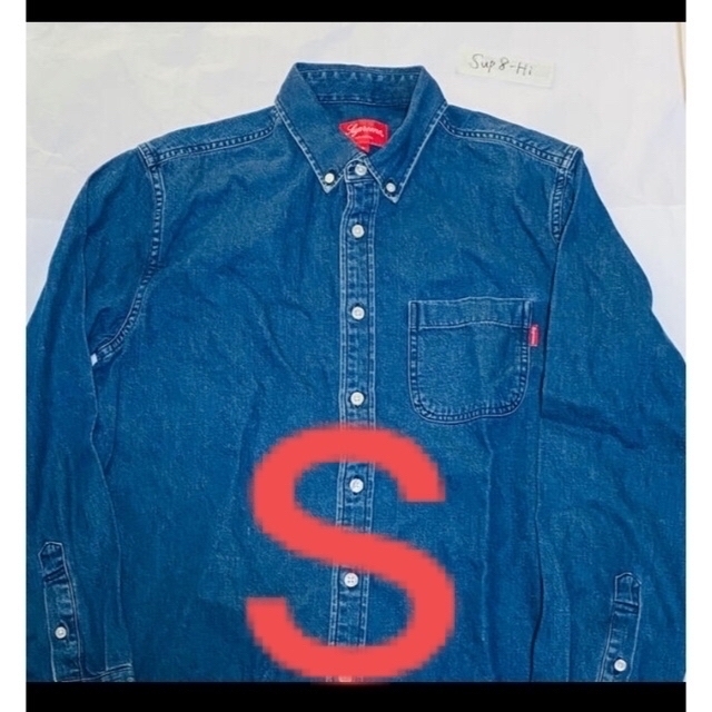 送料込 希少S supreme 18SS week4 Denim Shirt