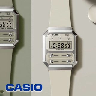CASIO カシオ エイリアン A100WEF-8A 復刻モデル アイボリー