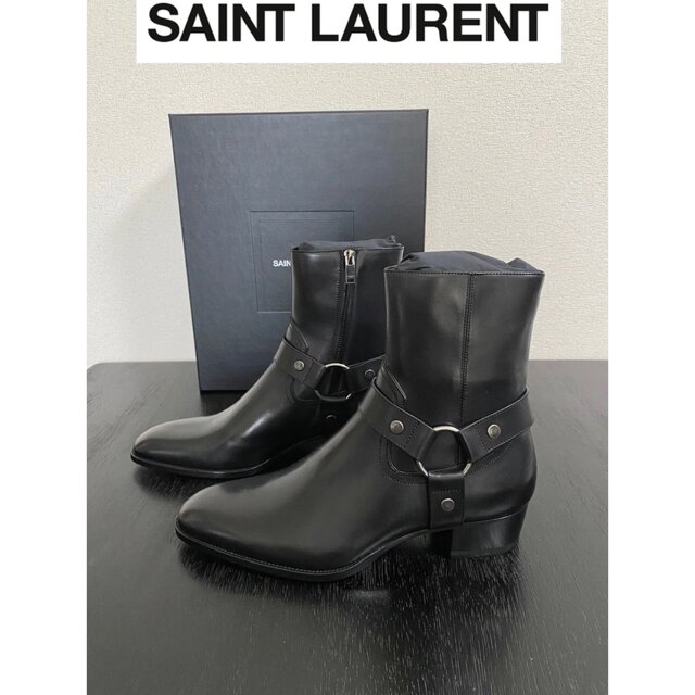 アミリSAINT LAURENT サンローラン ハーネス ブーツ