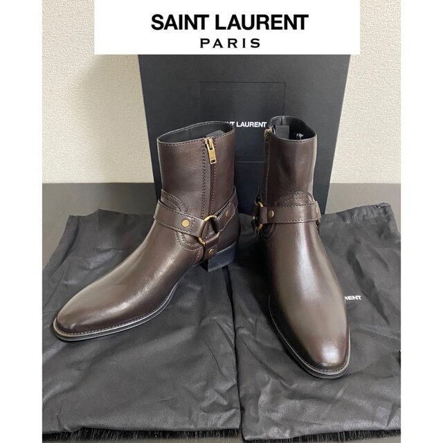 SAINT LAURENT サンローラン ハーネス ブーツ | www.feber.com