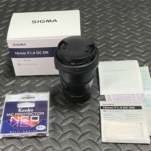 SIGMA - ☆ SIGMA 16mm F1.4 DC DN ☆ソニーEマウント用の通販 by