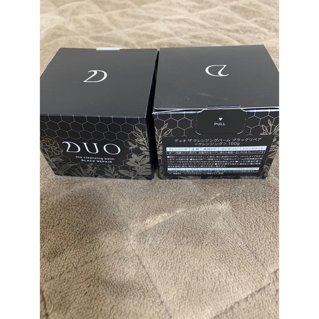 ★のり様専用　DUO デュオ　クレンジングバーム　ブラック　増量 コスメ/美容のスキンケア/基礎化粧品(クレンジング/メイク落とし)の商品写真