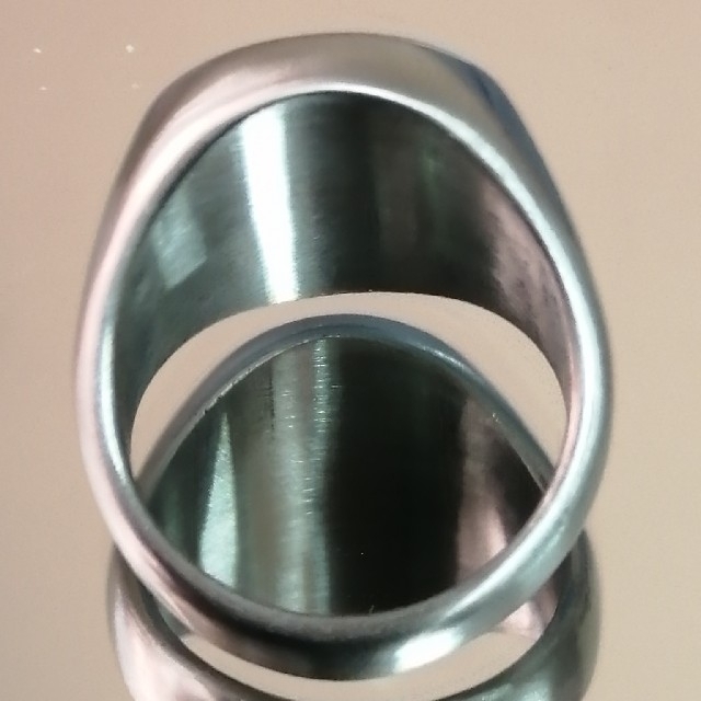 【SALE】リング メンズ シルバー オパール カレッジ 銀色 指輪 22号 レディースのアクセサリー(リング(指輪))の商品写真